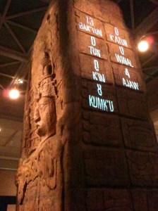 Illumination translates glyphs into numbers on stele, marking the end of the Long Count cycle on December 29, 775 CE