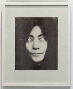 Yoko Ono Mask (1970) by George Maciunas. Source: Jonas Mekas Visual Arts Center