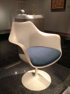 The Saarinen chair at the Met