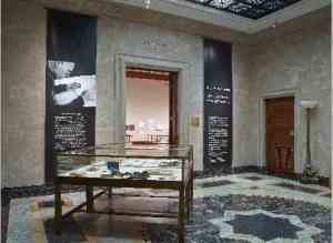 Barney’s show entrance at the Morgan, as photographed by Graham S. Haber. Courtesy: Matthew Barney, Morgan Library.