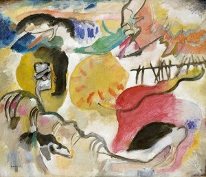 He had to have it. Stieglitz bought Kandinsky’s 1912 The Garden of Love (Improvisation Number 27) as soon as he saw it. Source: Metropolitan Museum/ © 2011 Artists Rights Society (ARS), NY / ADAGP, Paris