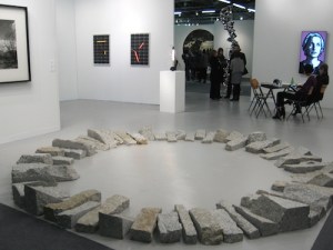 Richard Long’s 1994 Merrivale Circle at the Lisson Gallery