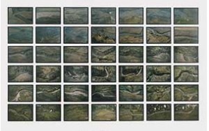 Olafur Eliasson, The Aerial River Series, 2000 on loan from private collector. Courtesy: The artist. Installation photo: Ben Blackwell