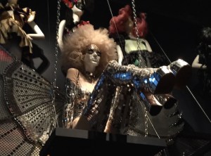 1990 Mathu & Zaldy body suit and attached boots that Susanne wore to an Armani party