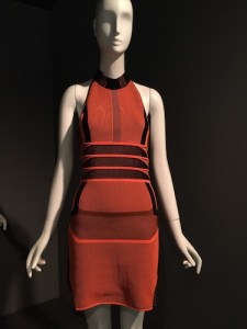 Alexander Wang's 2015 dress from Nike's “flyknit” sneaker fabric 