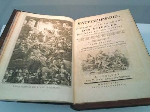 Diderot’s 1762-71 encyclopedia on liberal and mechanical arts