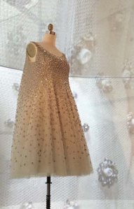 Yves Saint Laurent’s hand-worked 1958 trapeze in his first collection at Dior.