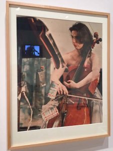 Charlotte performs a John Cage piece at a 1965 Paris art festival 